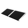 [US Warehouse] 10x32 inch Portable Anti-slip Home Door Aluminum Wheelchair Threshold Ramp